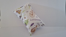 Levandulový polštářek jízdní kolo a levandule