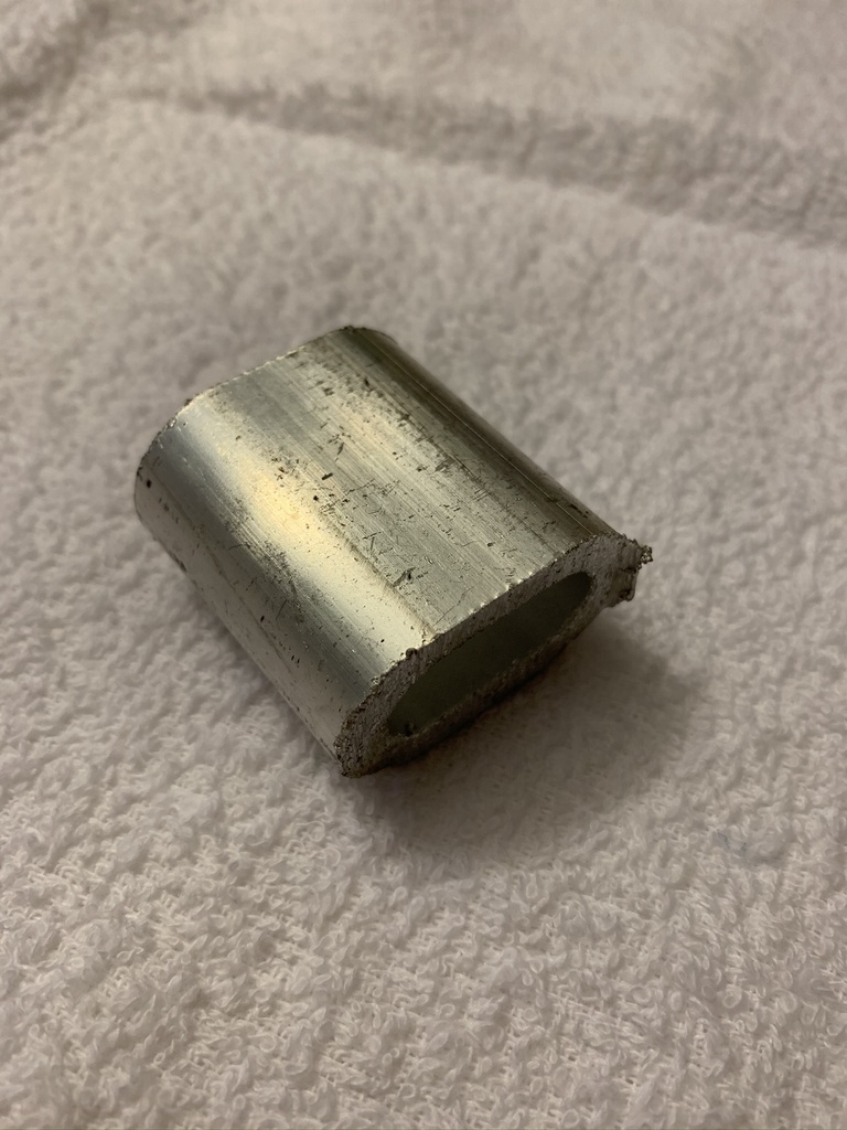 Hliníková lanová spona 12mm