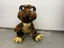 Dinosaurus - 70cm, hnědý