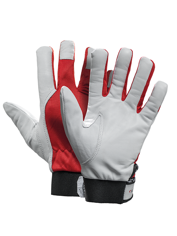 Pracovní rukavice PFANNER StretchFlex® Thermo,šedočervená