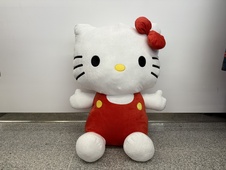 Hello Kitty plyšová - 81cm, červená