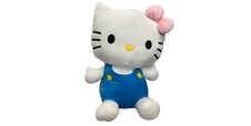 Hello Kitty plyšová - 81cm, modrá
