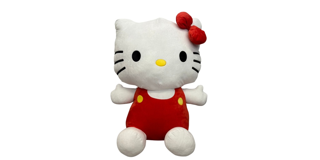 Hello Kitty plyšová - 81cm, červená