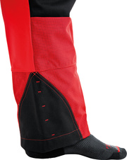 Protipořezové ochranné kalhoty PFANNER Ventilation,typ A,červená