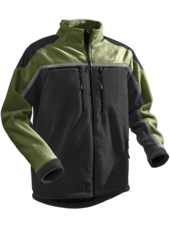 Fleecová bunda PFANNER Jobby® Colour zelenočerná