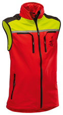 Lehká lesnická vesta ( Forest light VEST),neonověžlutočervená