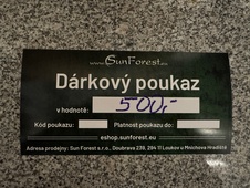 Dárkový poukaz 500