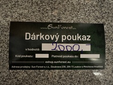 Dárkový poukaz 2000