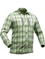 Pánská funkční košile PFANNER StretchAIR® s dlouhým rukávem,olivovězelená