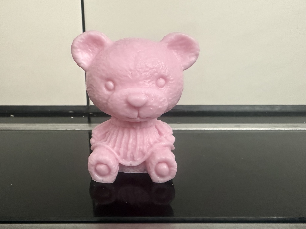 Dárkové mýdlo růžový medvídek