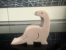 Dárkové mýdlo hnědý Brontosaurus